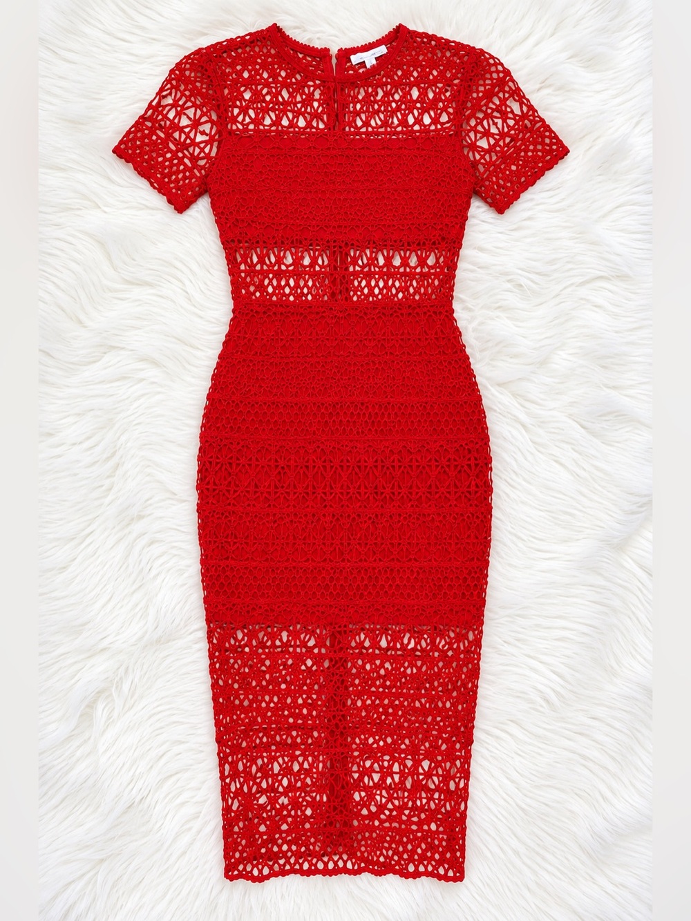 RED RESORT DRESS - Picture 2 of 8
